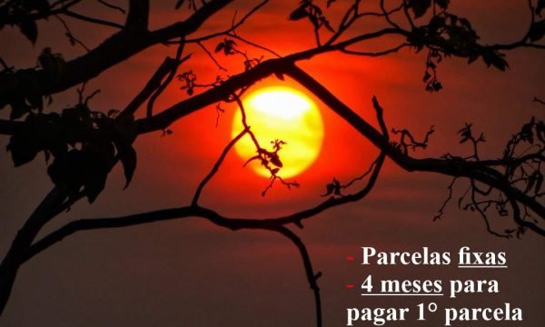 Imagem por do Sol com texto